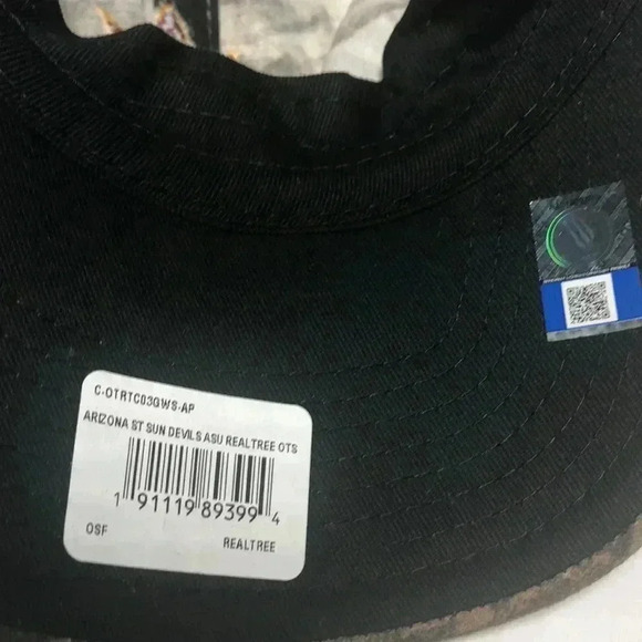 NWT Arizona State Men's Adjustable Real Tree Camo Icon Hat - Picture 6 of 9